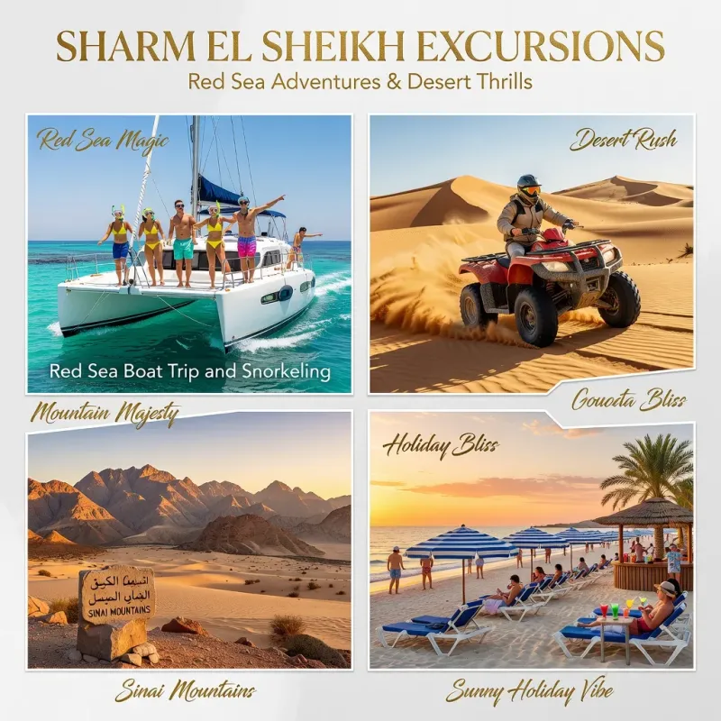Best Excursions in Sharm El Sheikh: Sea, Desert and Cultural Trips