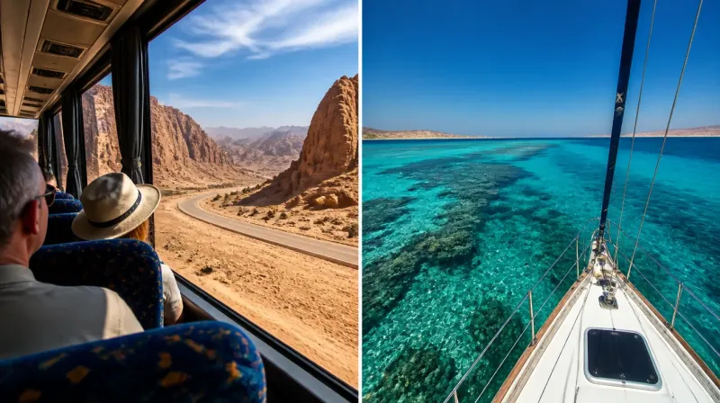 Ras Mohamed by Bus vs Sea Trip Ras Mohamed and White Island: Which Trip Should You Choose?