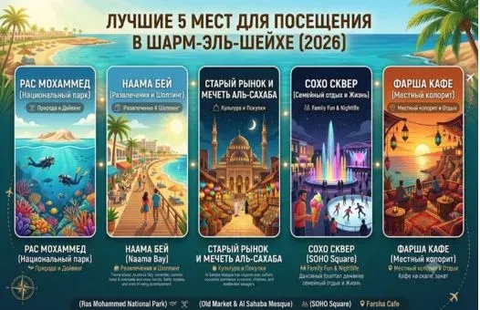 Best 5 Activities & Tours in Sharm El Sheikh 2026 | Remal Sinai Guide
